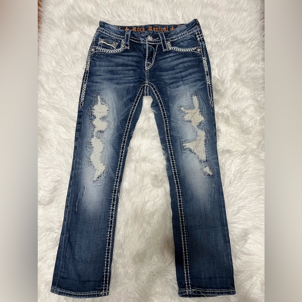 women’s rock revivals jeans